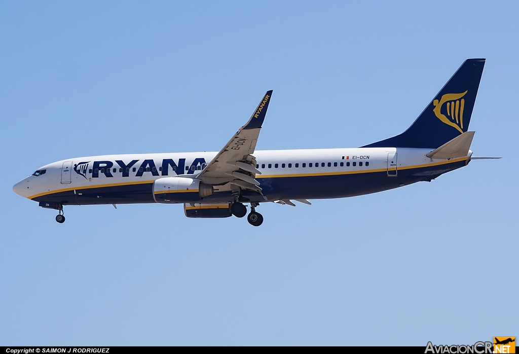 EI-DCN - Boeing 737-8AS - Ryanair