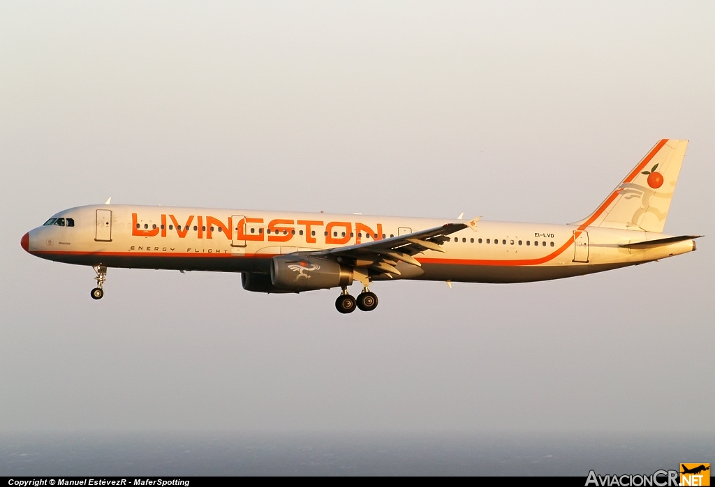 EI-LVD - Airbus A321-231 - Livingston Energy Flight