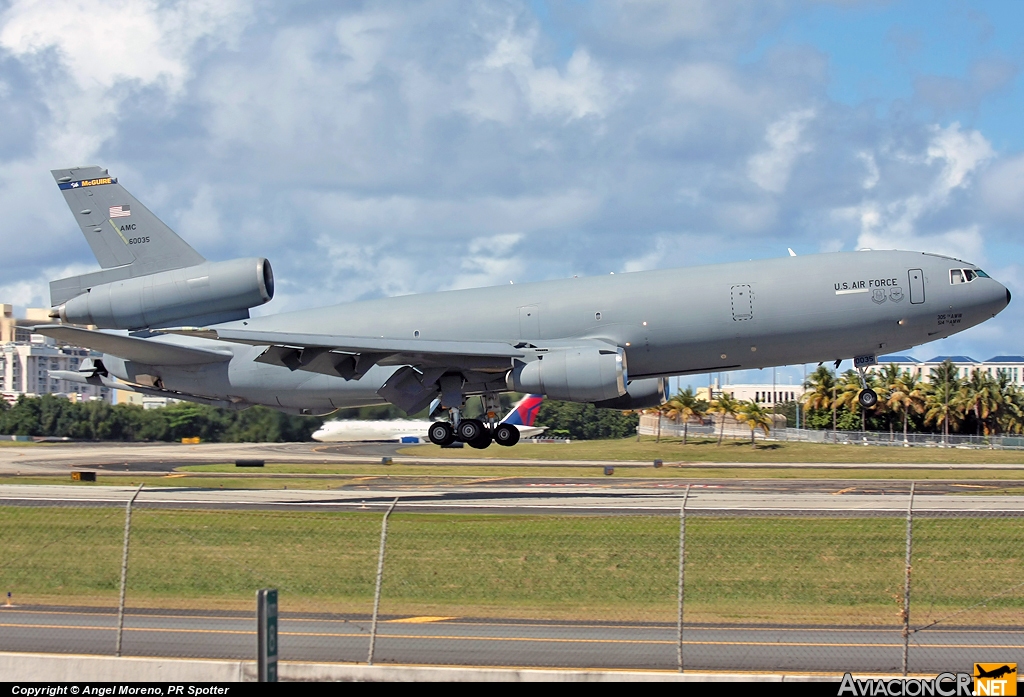 86-0035 - McDonnell Douglas KC-10A Extender (DC-10-30CF) - USAF - Fuerza Aerea de EE.UU