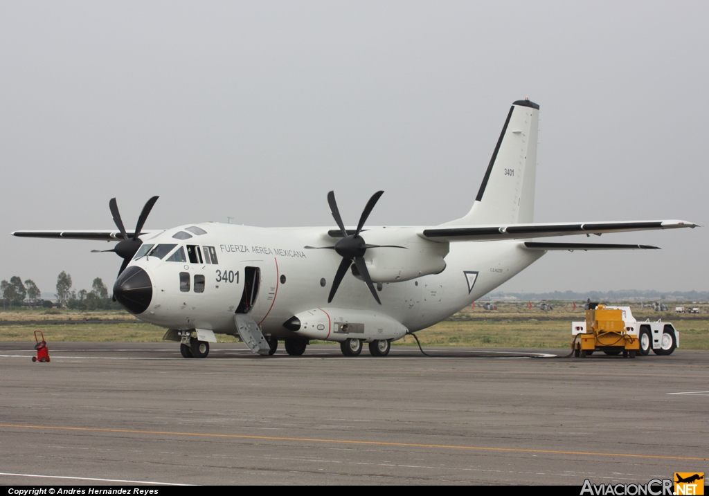 3401 - Alenia C-27J Spartan - Fuerza Aerea Mexicana FAM