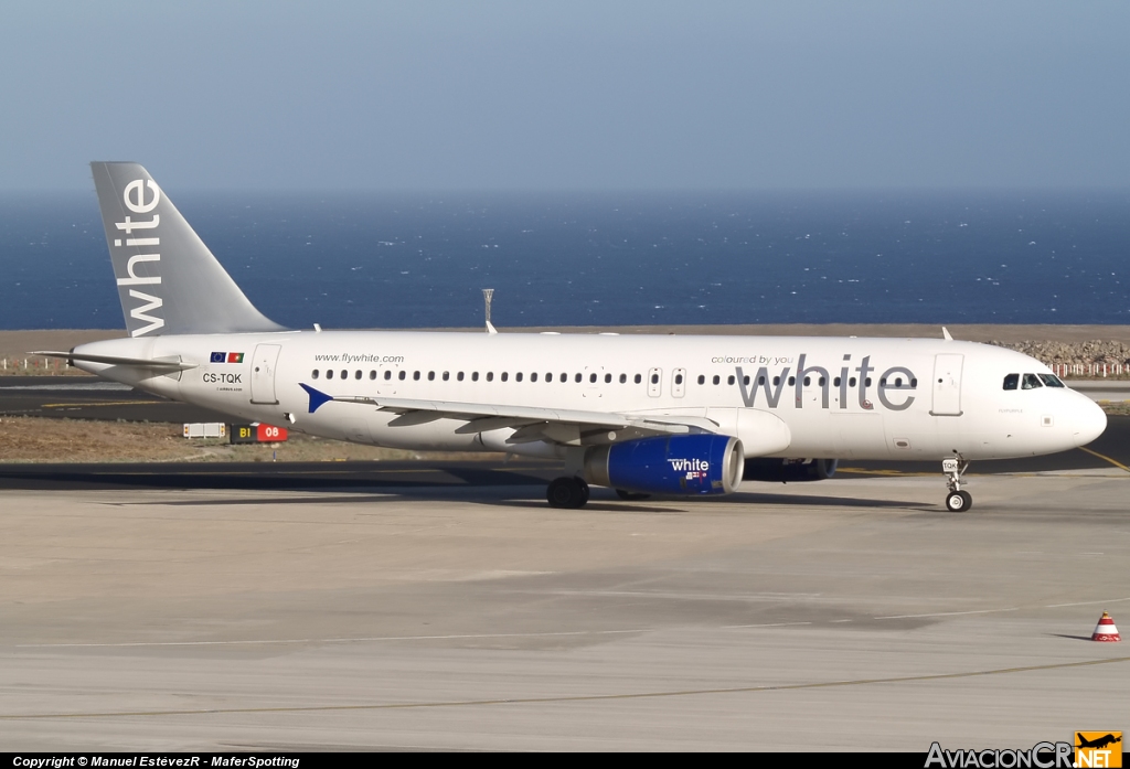 CS-TQK - Airbus A320-232 - White Airways