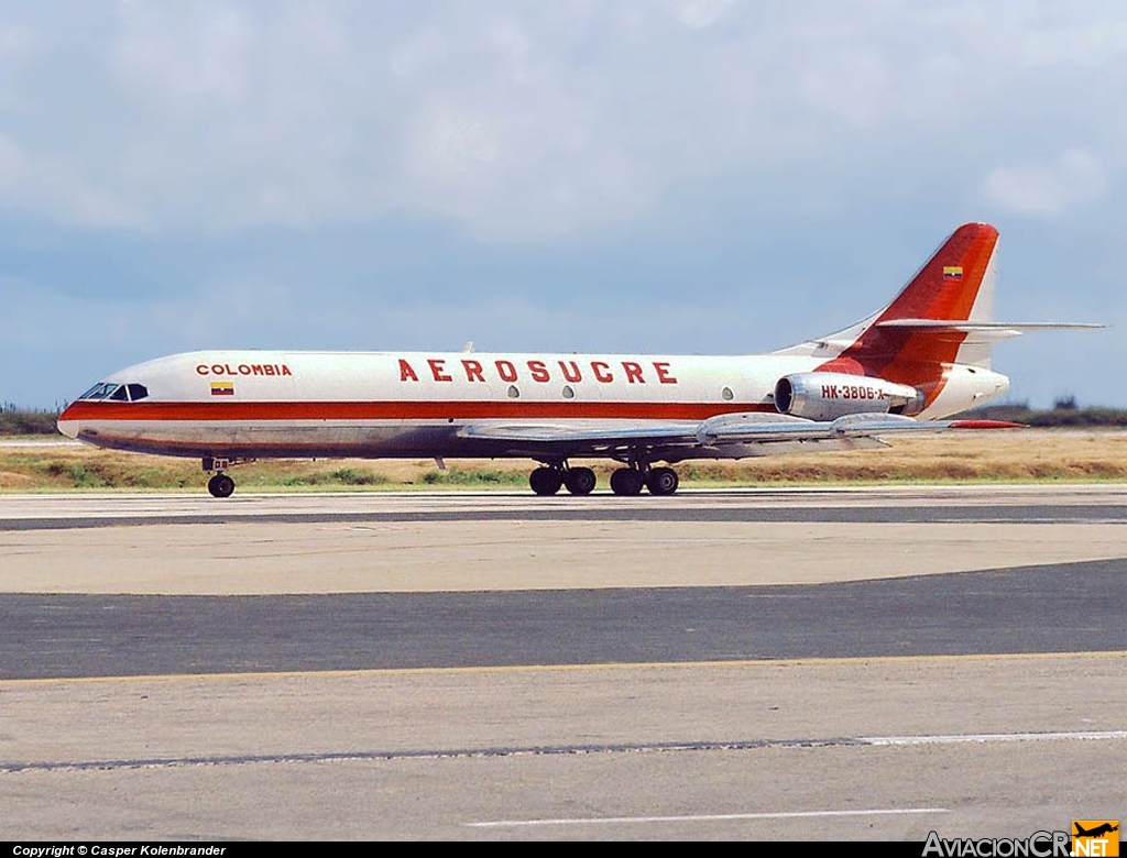 HK-3806X - Sud Aviation SE 210 Caravelle 10B3 - Aerosucre