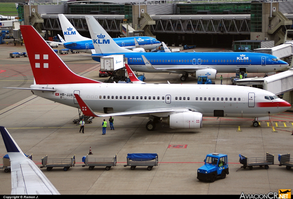 HB-JJA - Boeing 737-7AK(BBJ) - PrivatAir