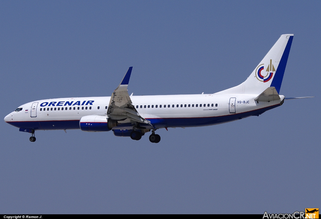 VQ-BJC - Boeing 737-8K5 - Orenair