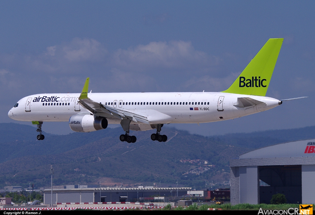 YL-BDC - Boeing 757-256 - Air Baltic