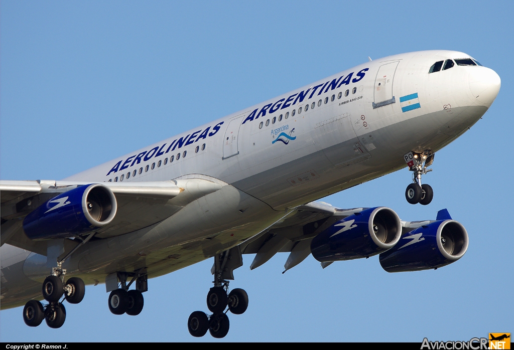 LV-ZPO - Airbus A340-211 - Aerolineas Argentinas