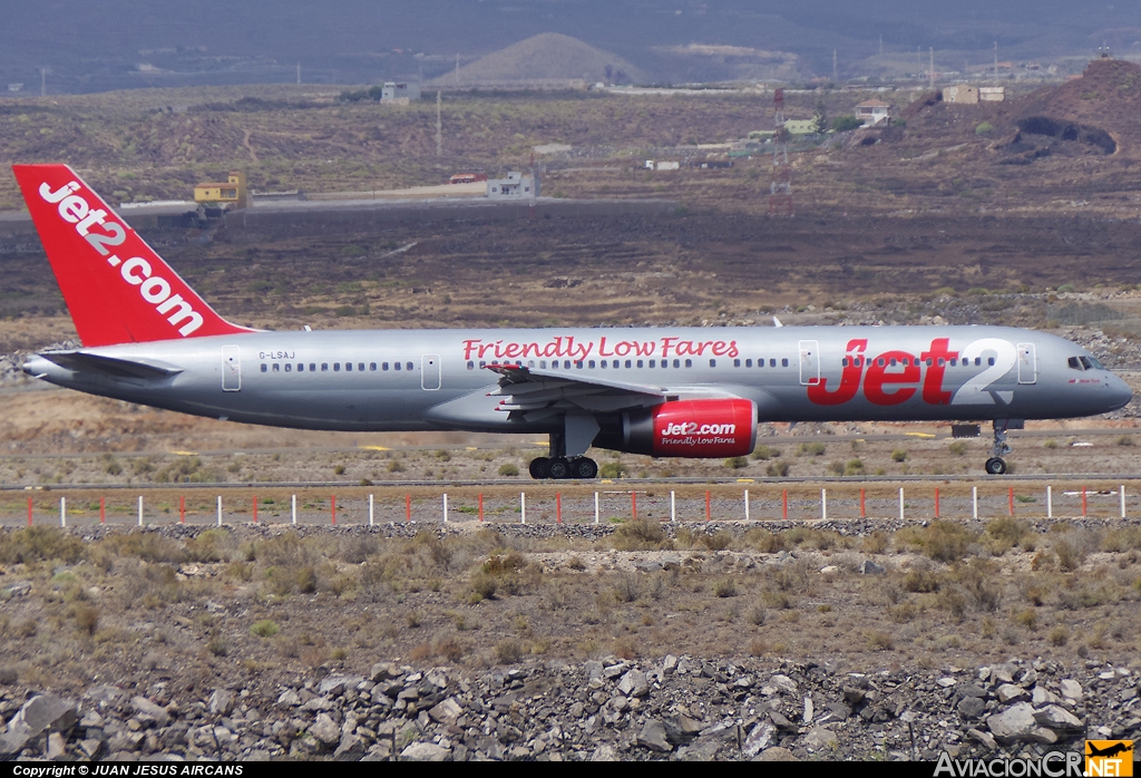 G-LSAJ - Boeing 757-236 - Jet2.com