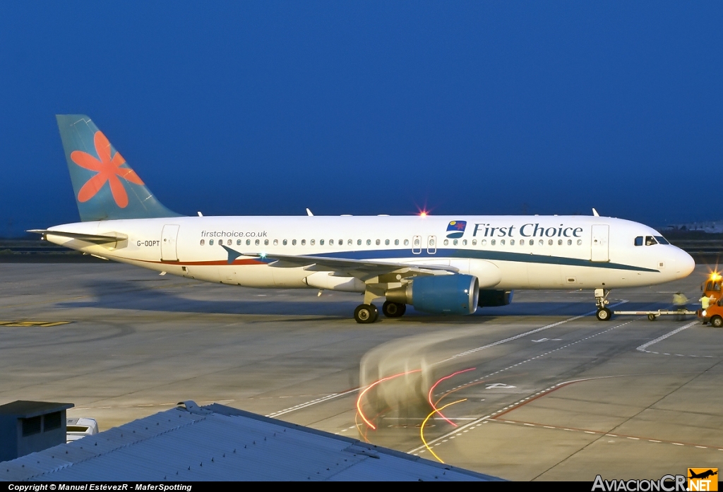 G-OOPT - Airbus A320-214 - First Choice Airways