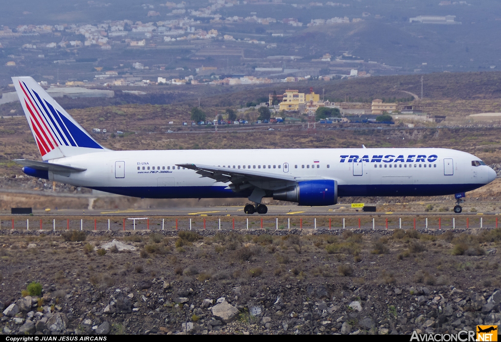 EI-UNA - Boeing 767-3P6/ER - Transaero Airlines