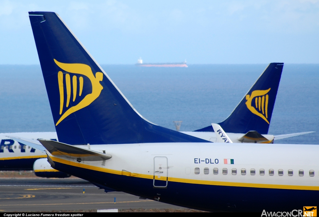 EI-DLO - Boeing 737-8AS - Ryanair