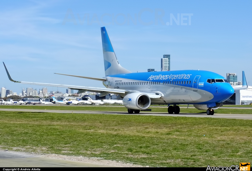 LV-CPH - Boeing 737-7Q8 - Aerolineas Argentinas