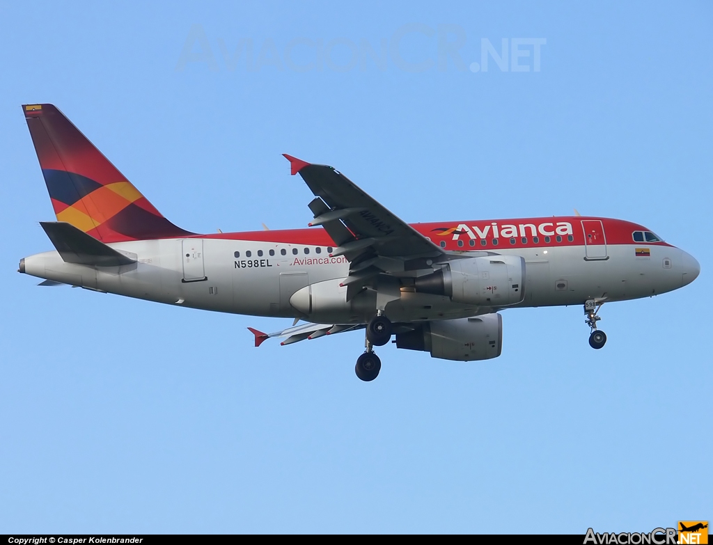 N598EL - Airbus A318-111 - Avianca