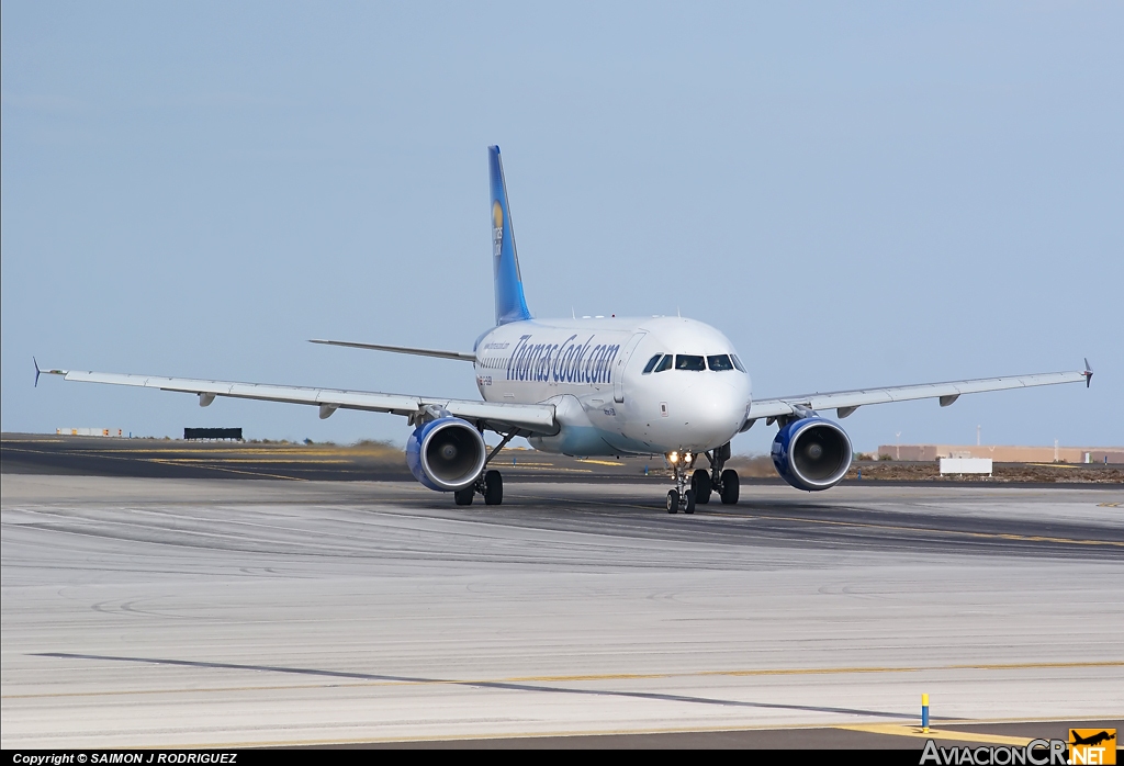 G-SUEW - Airbus A320-214 - Thomas Cook Airlines