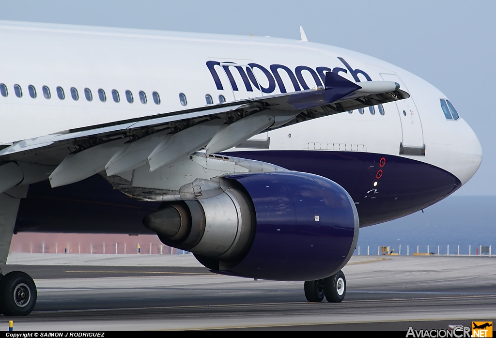 G-MONS - Airbus A300B4-605R - Monarch Airlines