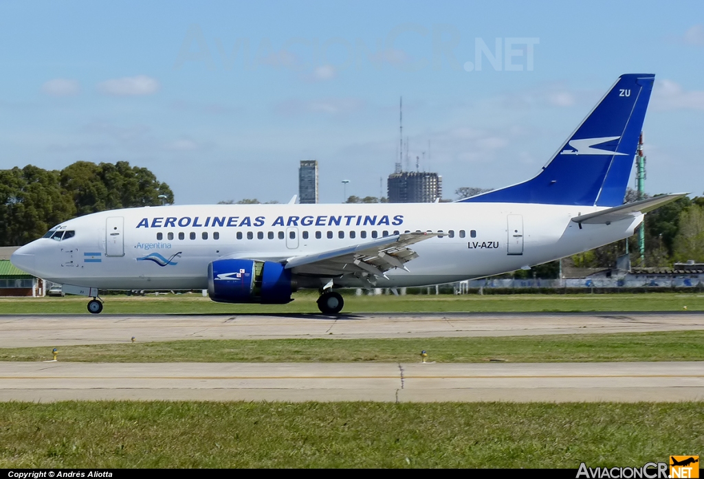 LV-AZU - Boeing 737-528 - Aerolineas Argentinas