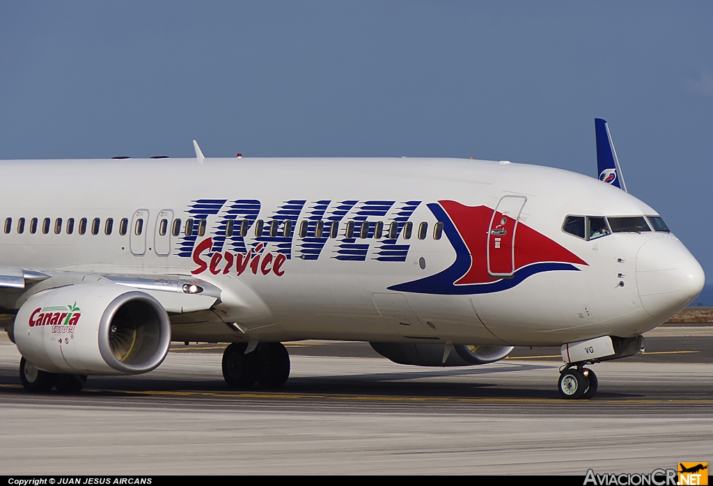 OK-TVG - Boeing 737-8Q8 - Travel Service
