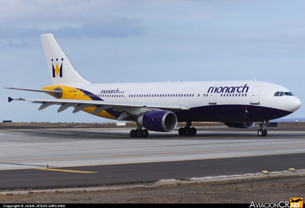 G-MONS - Airbus A300B4-605R - Monarch Airlines