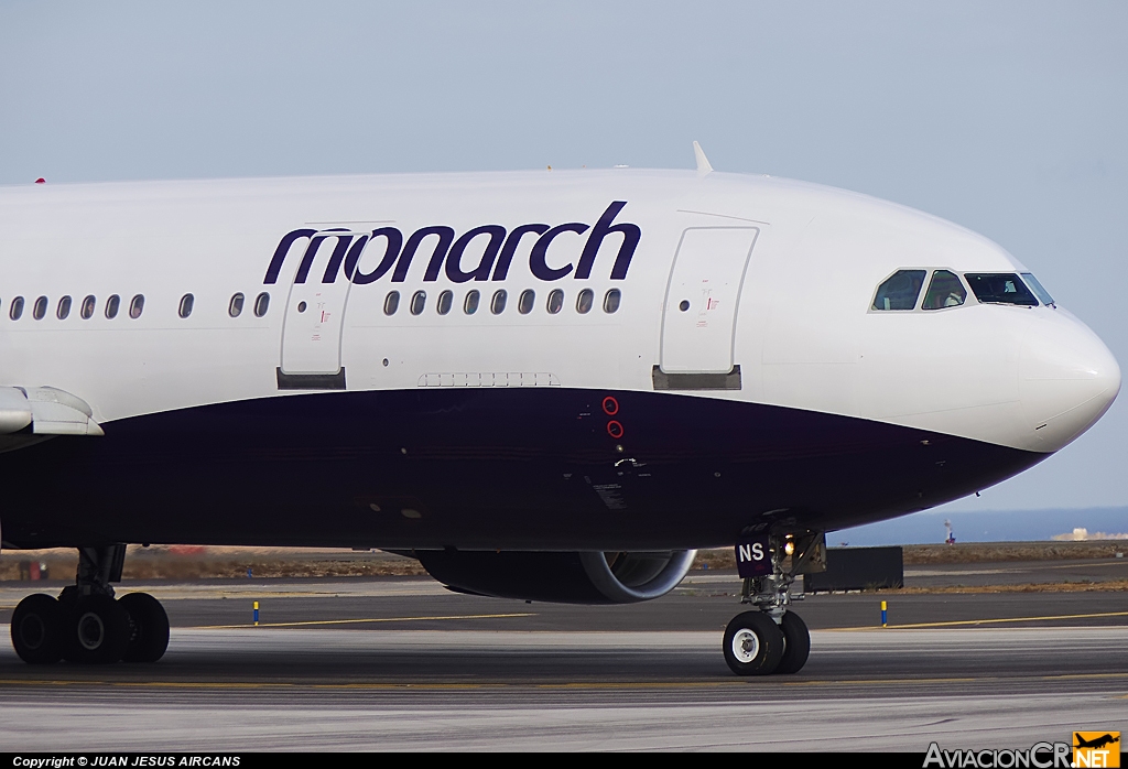 G-MONS - Airbus A300B4-605R - Monarch Airlines