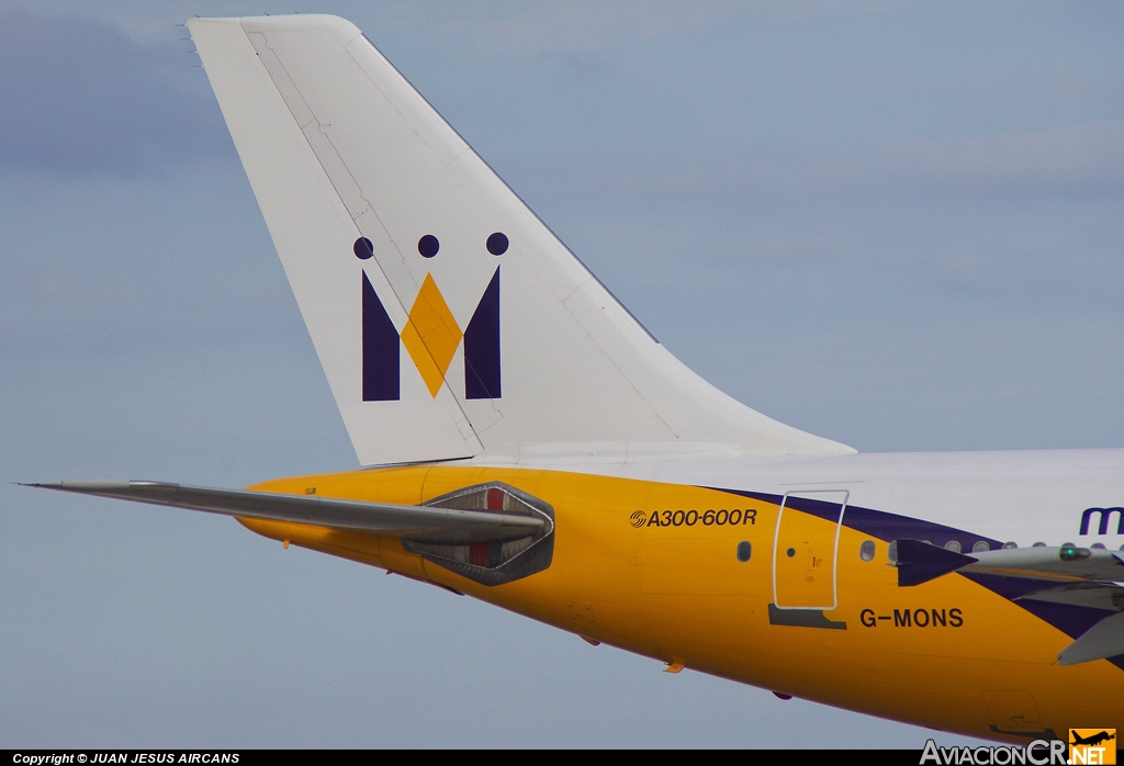 G-MONS - Airbus A300B4-605R - Monarch Airlines