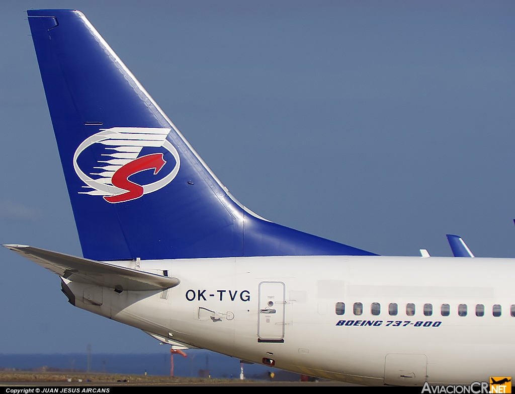 OK-TVG - Boeing 737-8Q8 - Travel Service