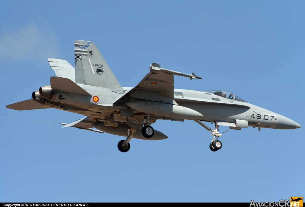 C.15-79 - McDonnell Douglas F/A-18A Hornet - Ejercito del Aire de España