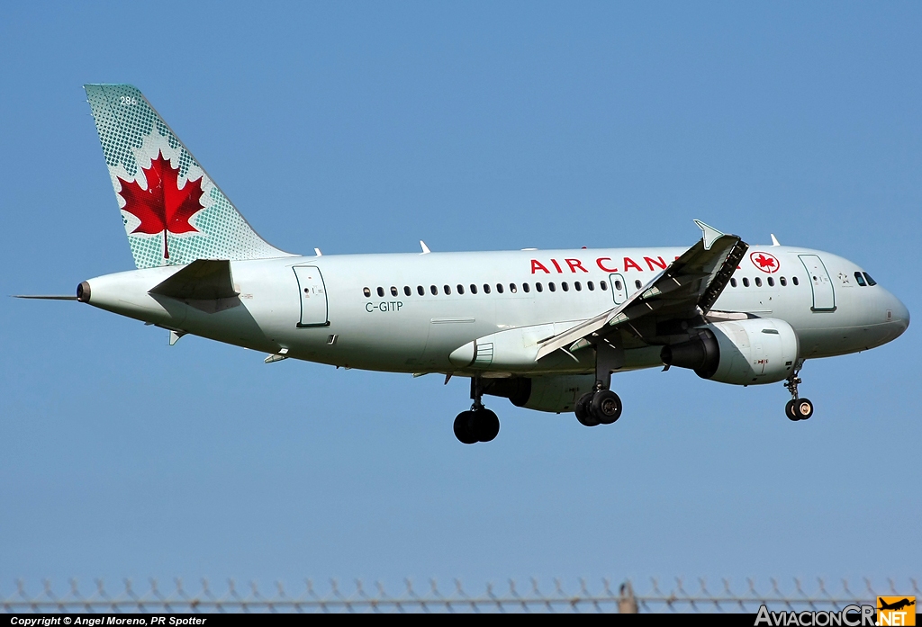 C-GITP - Airbus A319-112 - Air Canada