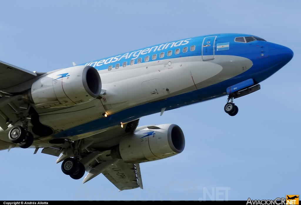 LV-CPH - Boeing 737-7Q8 - Aerolineas Argentinas