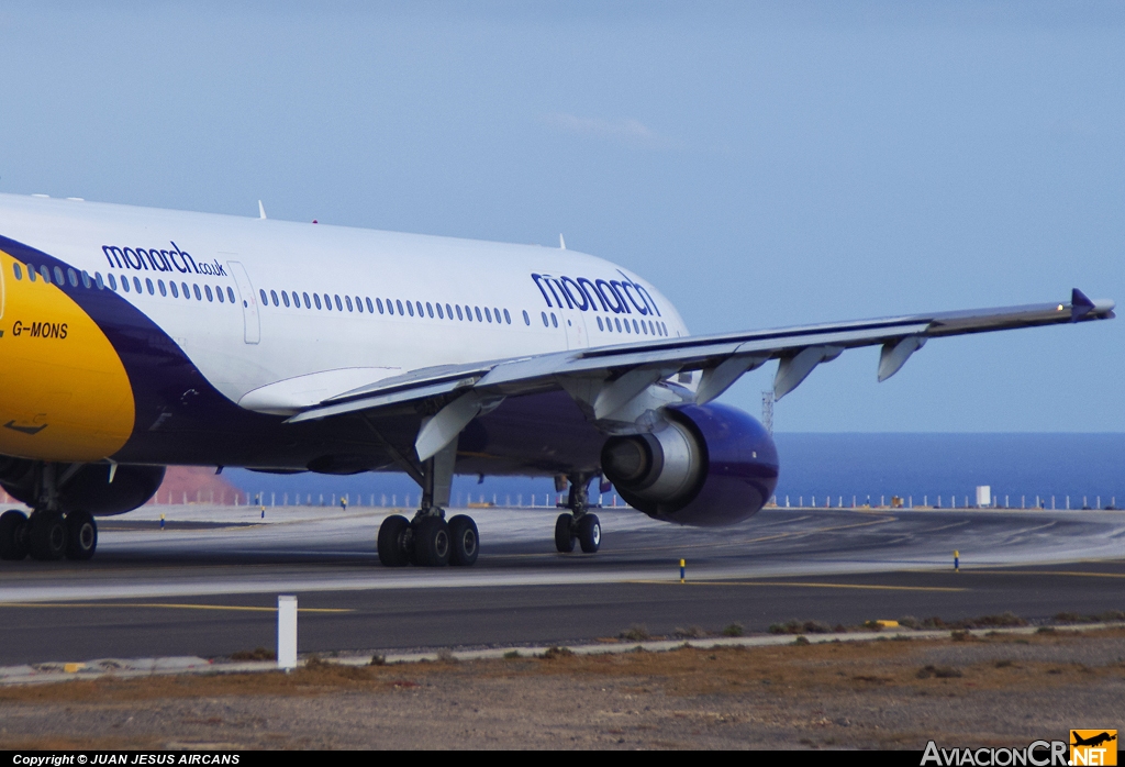 G-MONS - Airbus A300B4-605R - Monarch Airlines