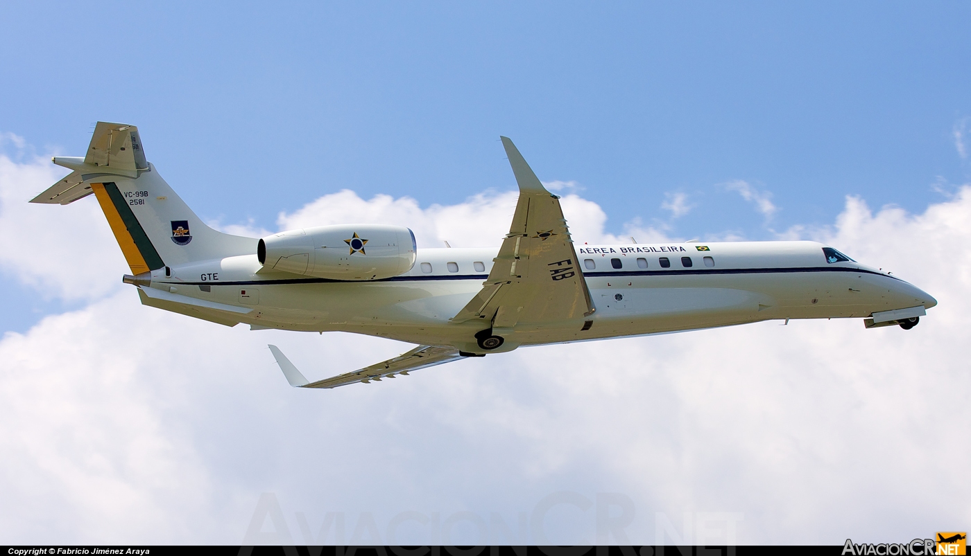 FAB2581 - Embraer EMB-135BJ Legacy - Fuerza Aérea Brazileña