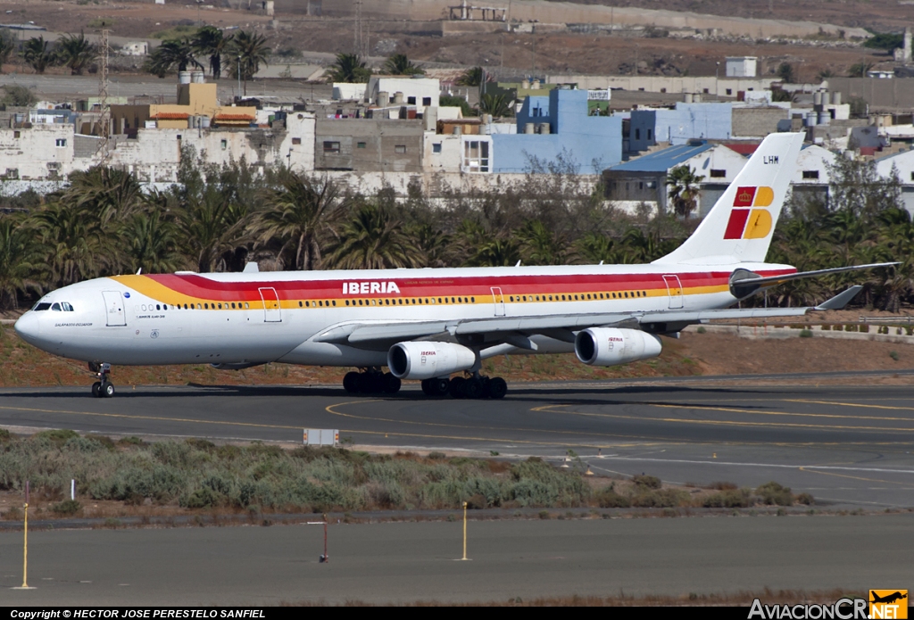EC-LHM - Airbus A340-313X - Iberia