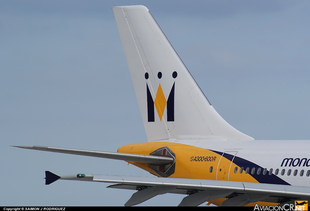 G-MONS - Airbus A300B4-605R - Monarch Airlines