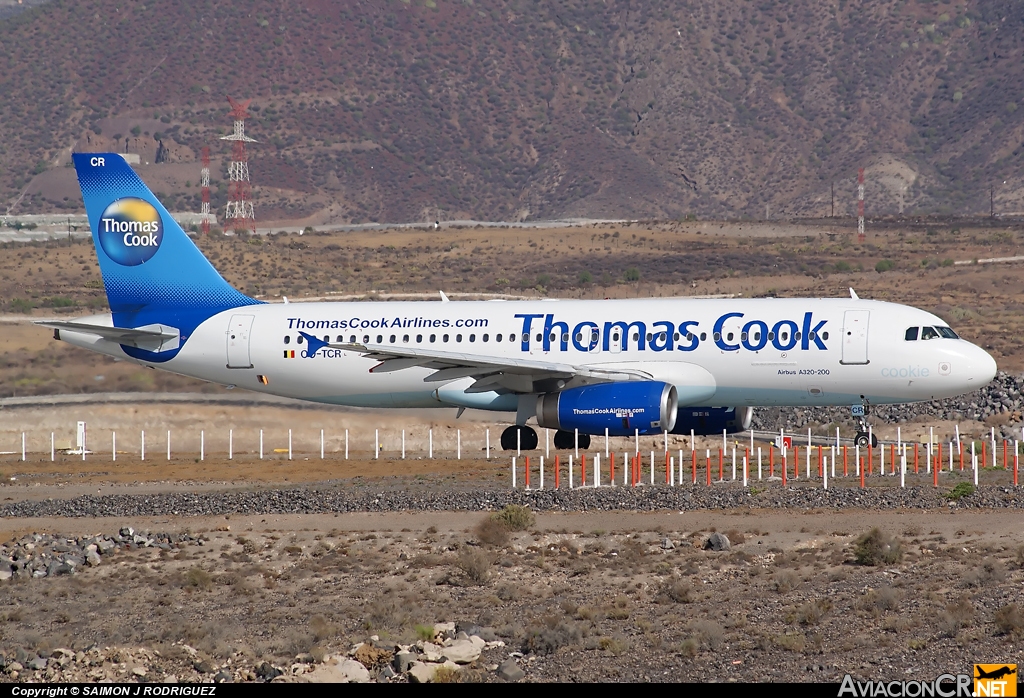OO-TCR - Airbus A320-232 - Thomas Cook Airlines