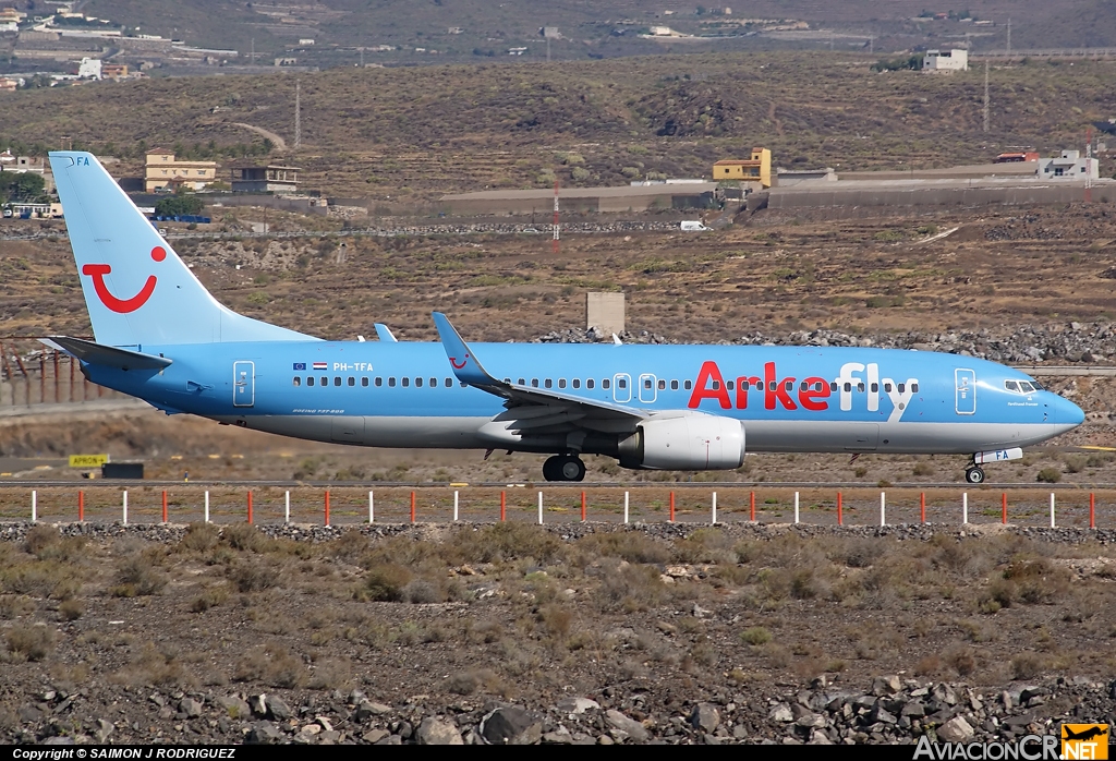 PH-TFA - Boeing 737-8K5 - ArkeFly