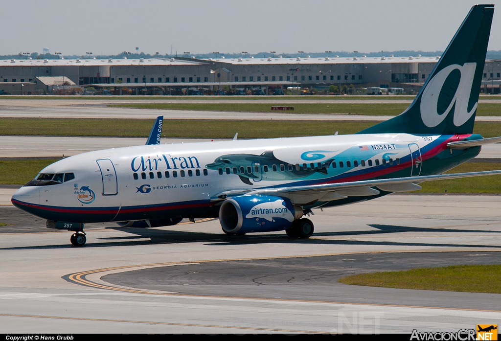 N354AT - Boeing 737-7BD - Air Tran