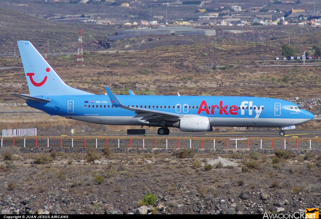 PH-TFA - Boeing 737-8K5 - ArkeFly