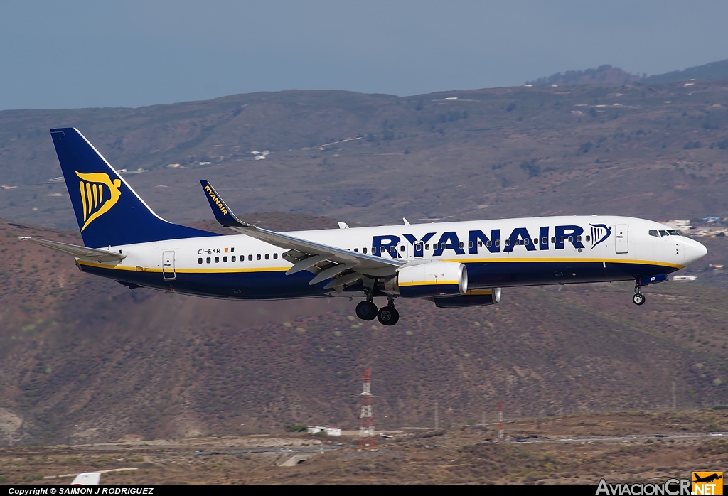 EI-EKR - Boeing 737-8AS - Ryanair