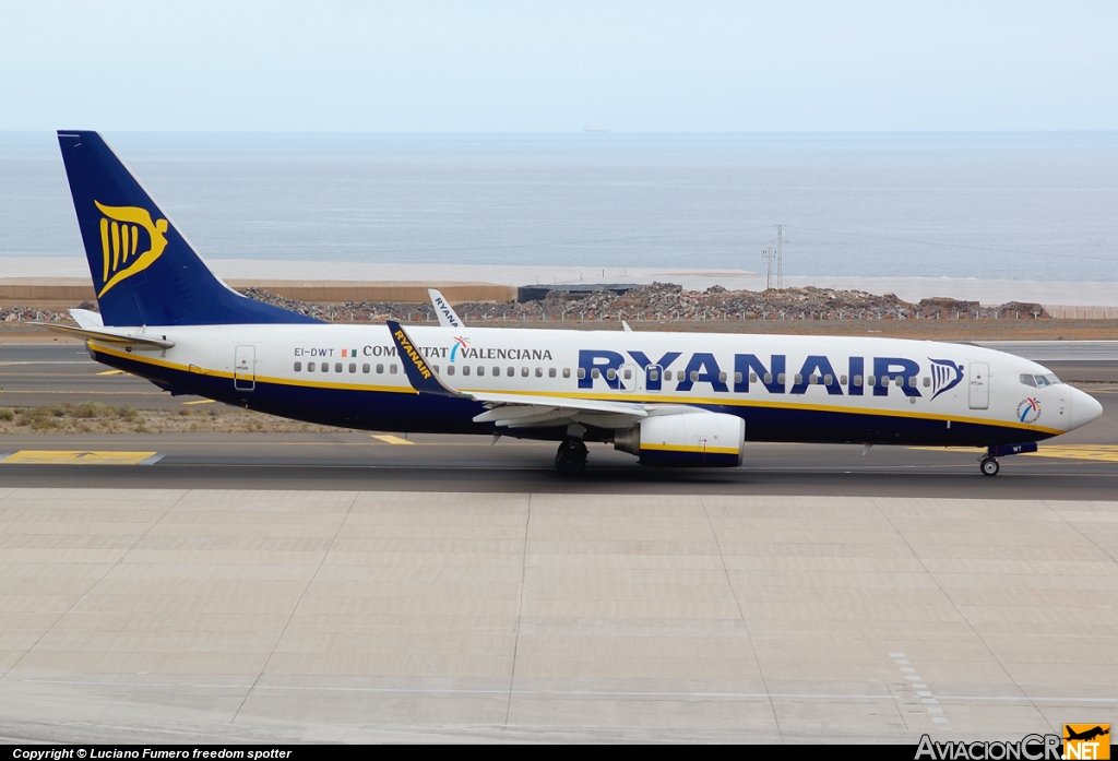 EI-DWT - Boeing 737-8AS - Ryanair