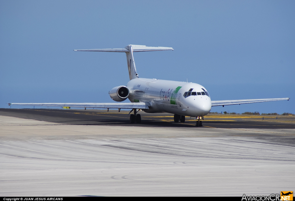 YR-HBE - McDonnell Douglas MD-83 (DC-9-83) - Trawell Fly