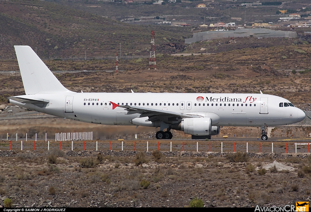 EI-EZR - Airbus A320-214 - Meridiana Fly