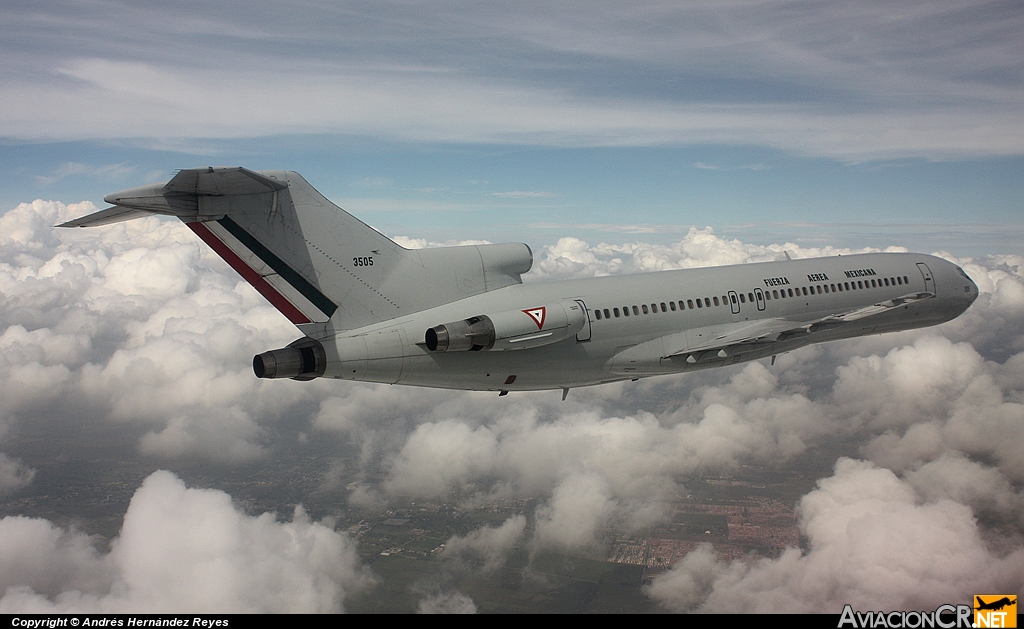 3505 - Boeing 727-264/Adv - Fuerza Aerea Mexicana FAM
