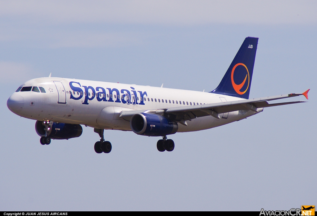 EC-JJD - Airbus A320-232 - Spanair