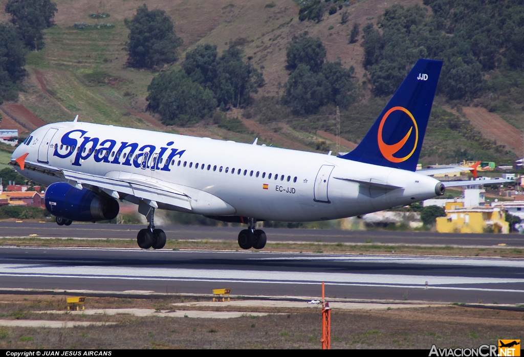 EC-JJD - Airbus A320-232 - Spanair