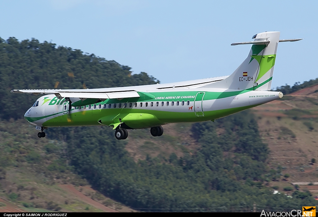 EC-JEH - ATR 72-212A - Binter Canarias