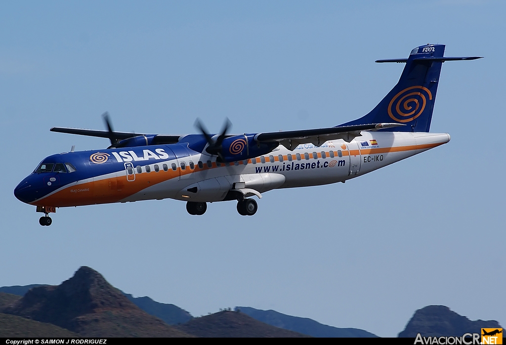 EC-IKQ - ATR 72-202 - Islas Airways