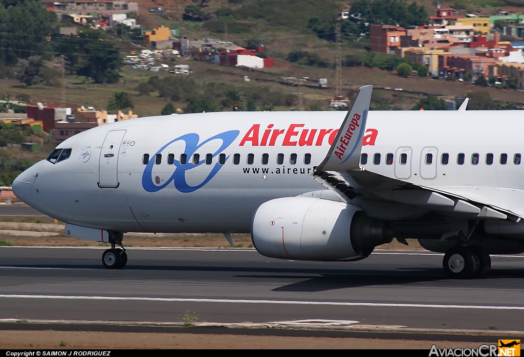 EC-III - Boeing 737-86Q - Air Europa