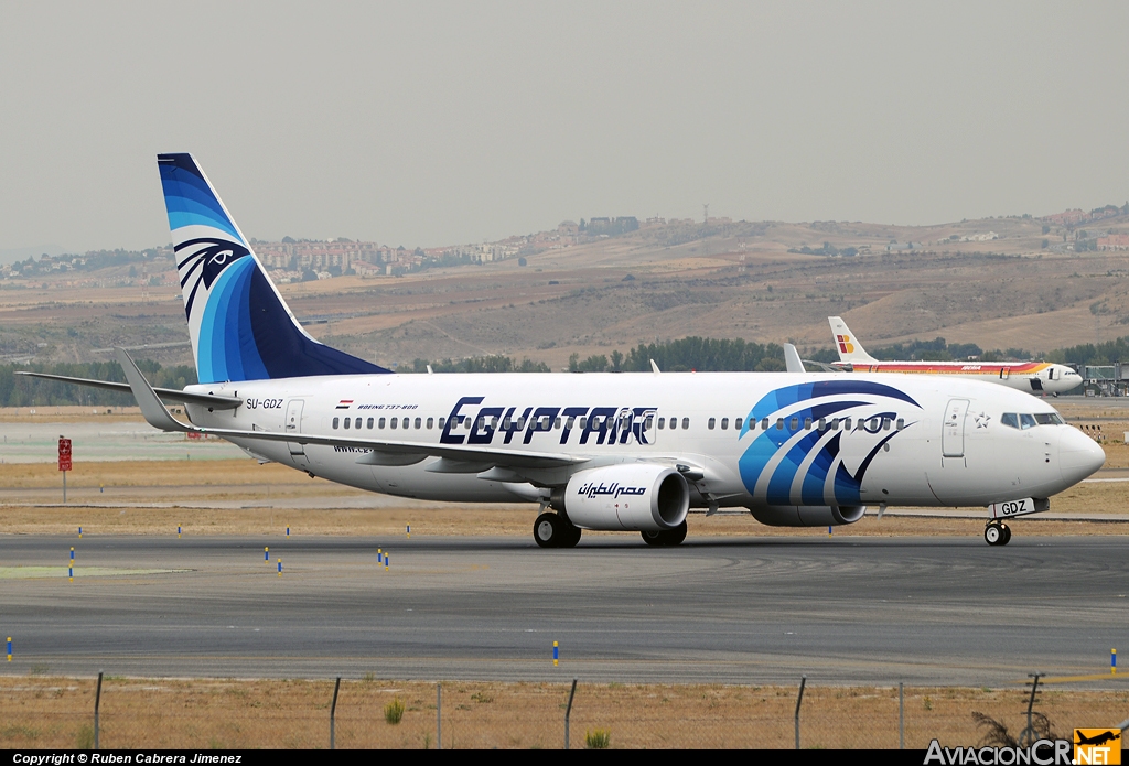 SU-GDZ - Boeing 737-866 - EgyptAir