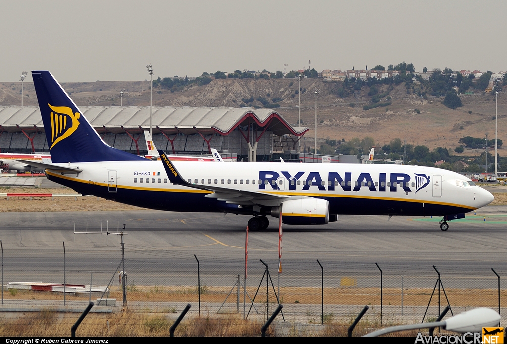 EI-EKO - Boeing 737-8AS - Ryanair