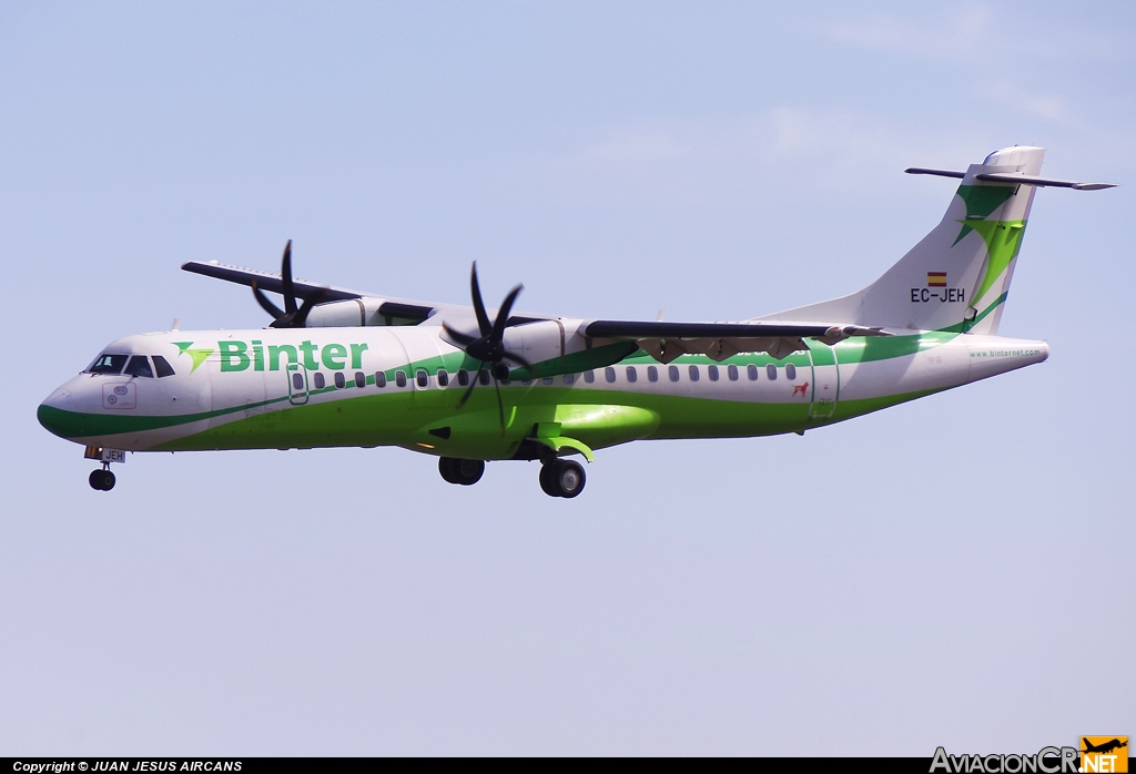 EC-JEH - ATR 72-212A - Binter Canarias