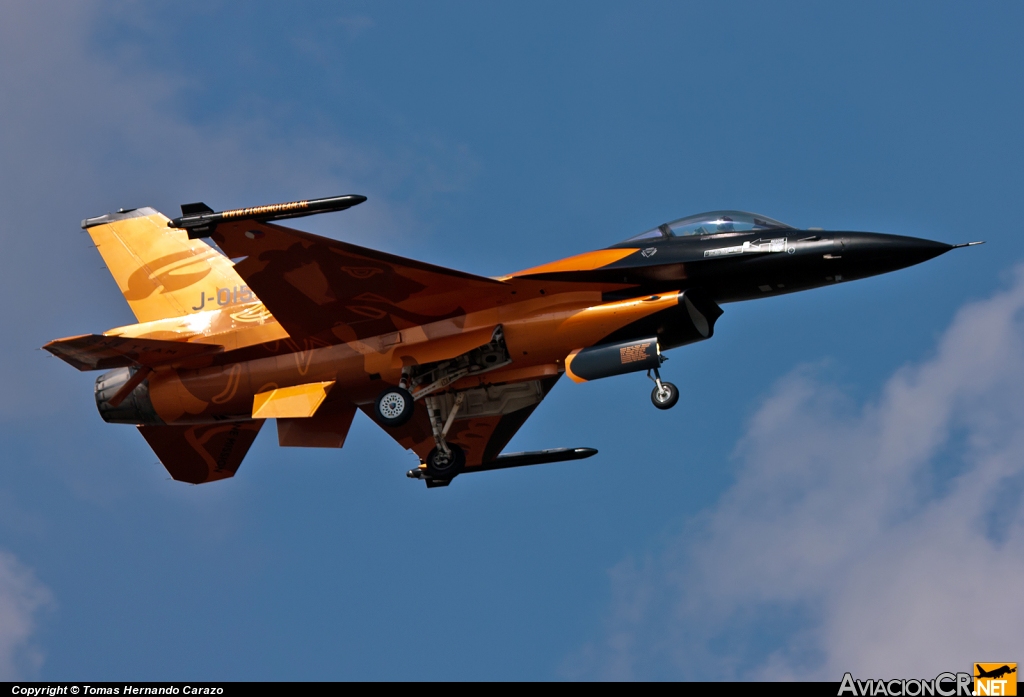 J-015 - General Dynamics F-16AM Fighting Falcon - Fuerza Aérea Holandesa