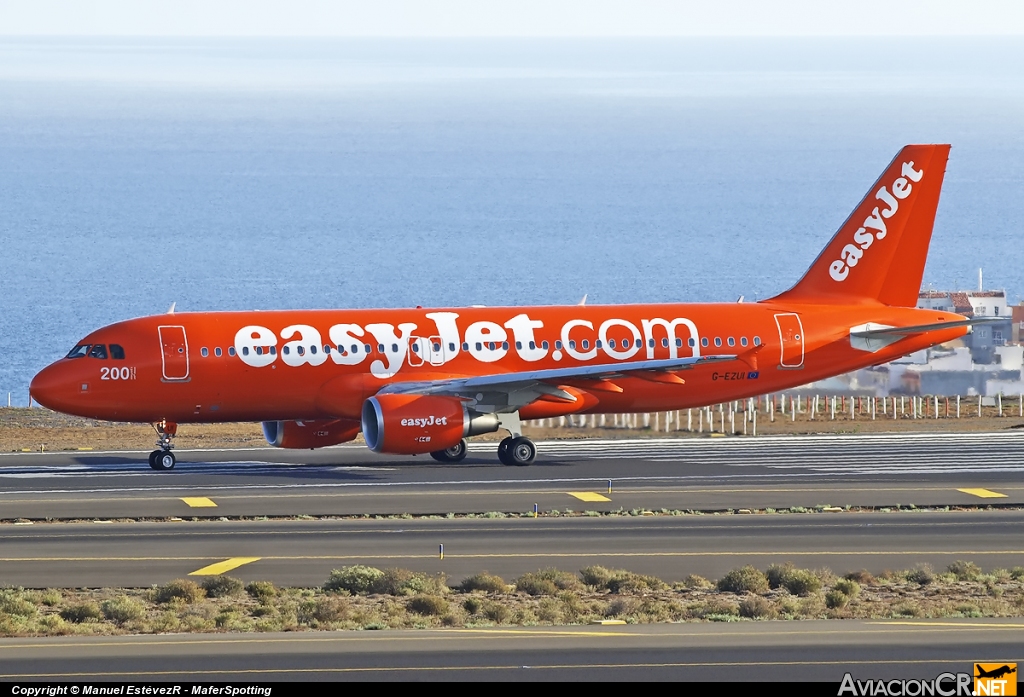 G-EZUI - Airbus A320-214 - EasyJet Airline